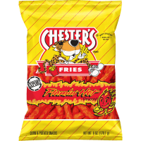 Cheetos Chesters Flamin Fries Hot Potato Chips 170g