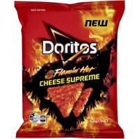 Doritos Flaming Hot Cheese Supreme Corn Chips 150g