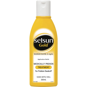 Selsun Gold Anti-Dandruff Treatment Shampoo 200ml