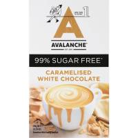 Avalanche Sugar Free Hot Caramelised White Chocolate 10 Pack
