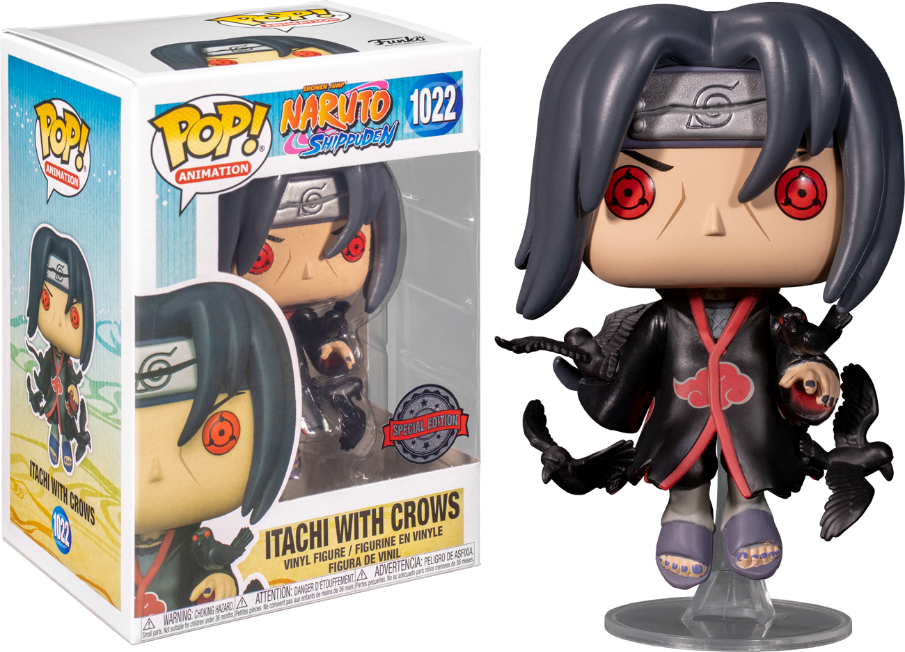 Itachi with Crows Pop! Vinyl