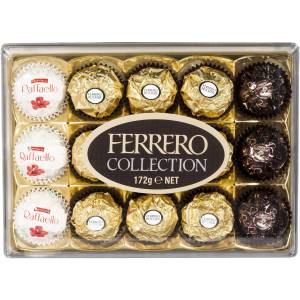 Ferrero Rocher Rondnoir Collection Assorted Chocolate Balls Gift Box 14 Pack