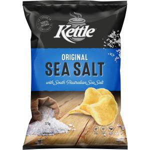 Kettle Original Sea Salt Potato Chips Pack 175g