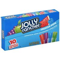 Jolly Rancher Freezer Pops Freeze Candy Pop Bars 10 Pack