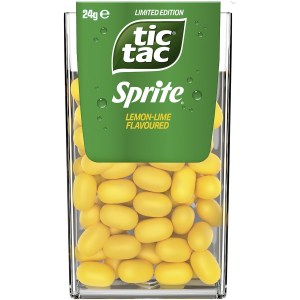 Tic Tac Sprite Lemon Lime Mints Special Limited Edition 24g