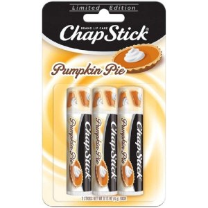 Chapstick Pumpkin Pie Lip Balm 3 Pack