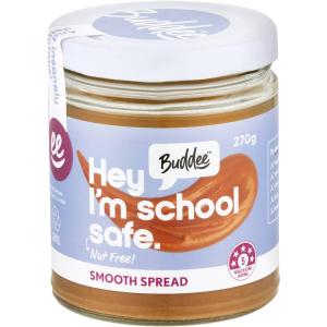 Buddee Peanut Free Smooth Peanut Butter Spread 270g