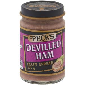 Pecks Devilled Ham Paste Spread 125g
