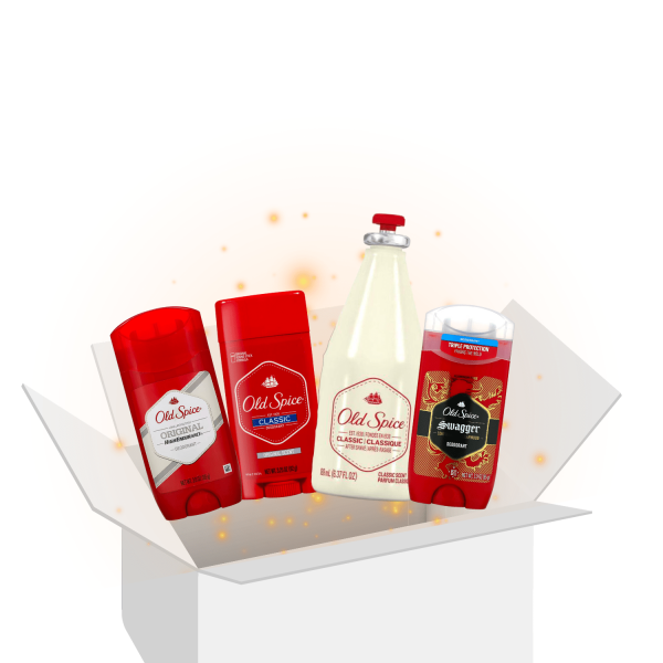 Old Spice Deodorant Aftershave Collection Gift Box Bundle Set