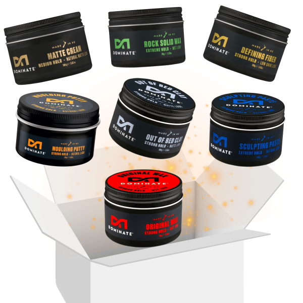 Dominate Mens Hair Styling Grooming Bundle Gift Set