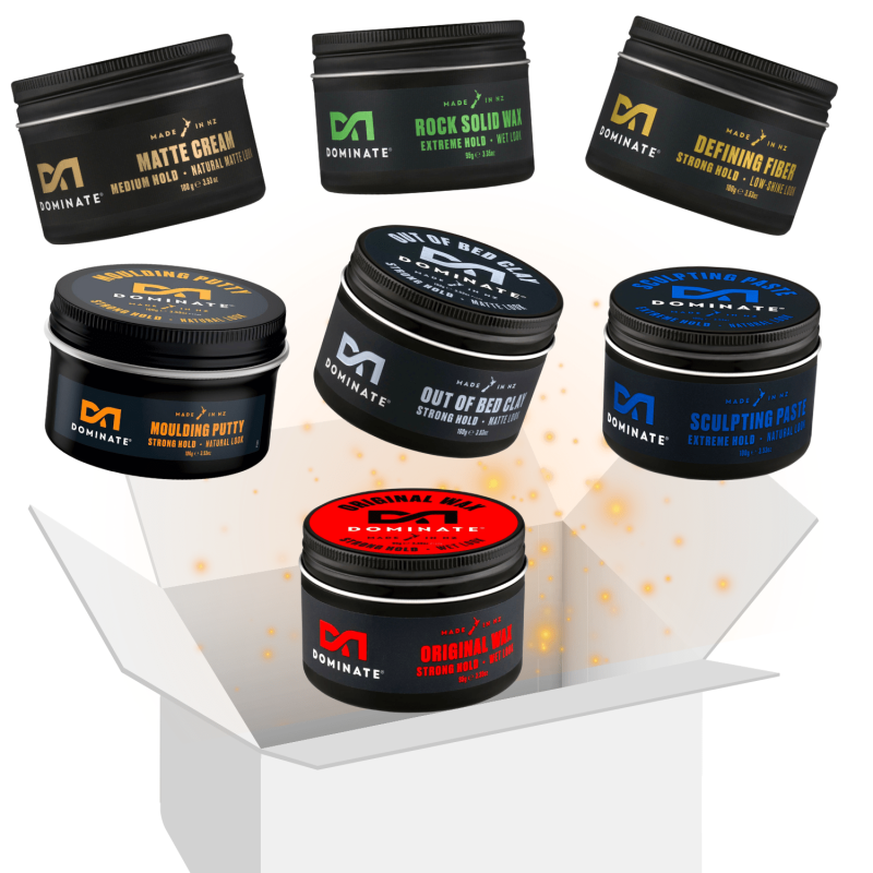 Dominate Mens Hair Styling Grooming Bundle Gift Set