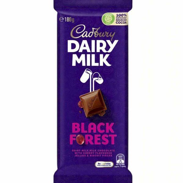 Cadbury Dairy Milk Black Forest Chocolate 180g