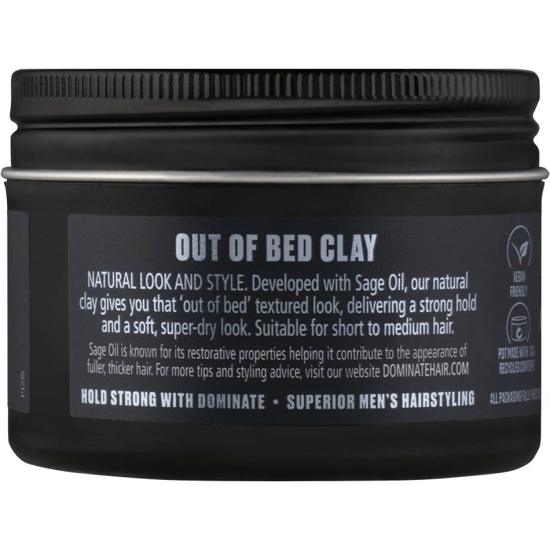Dominate Hair Men Styling Clay Out Of Bed 100g