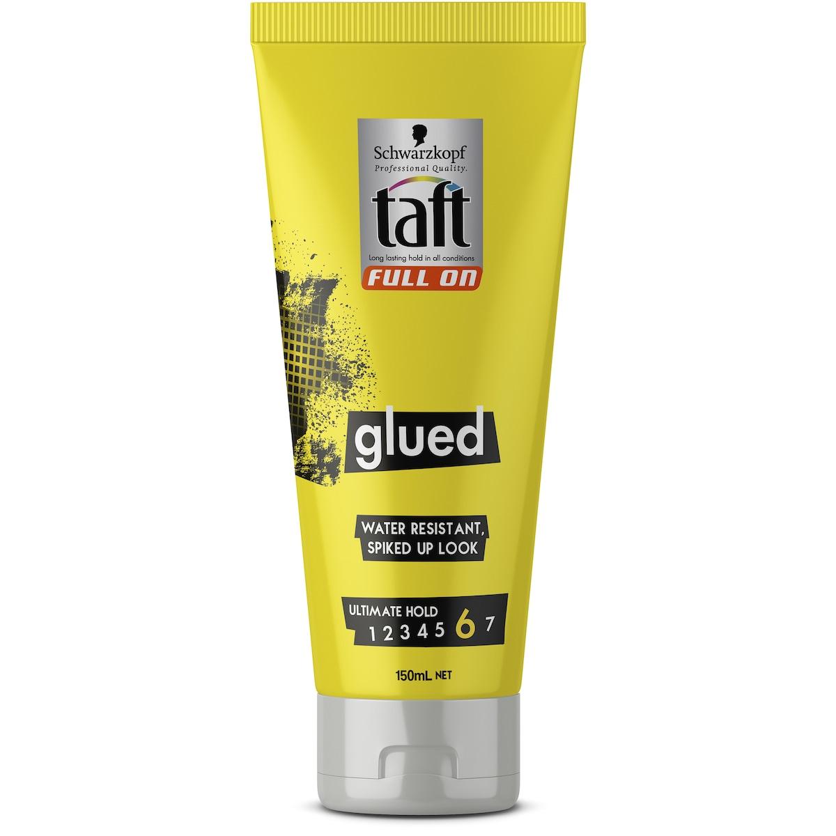 Taft Full On Glued Ultimate Hold Hair Gel Tube 150ml