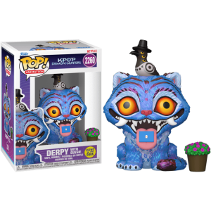 KPop Demon Hunters Derpy with Sussie Glow Pop! Vinyl #2260
