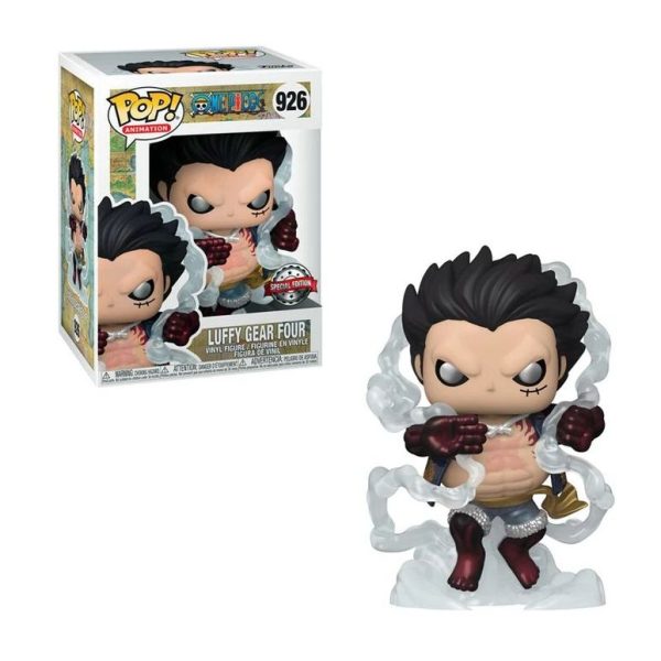 One Piece Monkey D Luffy Gear 4 Metallic Pop! Vinyl Figure