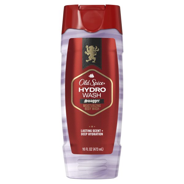 Refresh and hydrate your skin with Old Spice Hydro Wash Swagger Body Wash. This 473ml formula cleans deeply, moisturizes, and leaves you smelling bold and confident all day.