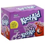 Kool Aid Instant Drink Mix Powder Grape Flavour Sachet 3.9g X 48 Sachets