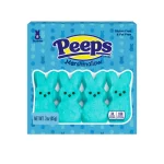Peeps Marshmallow Blue Bunnies 8 Pack 85g