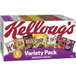 Kellogs Adults Variety Breakfast Cereals 8 Pack