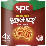 SPC Aussie Made Spaghetti Rich Tomato Sauce Can 140g X 4 Cans