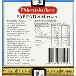 Maharajahs Choice Plain Pappadams 100g