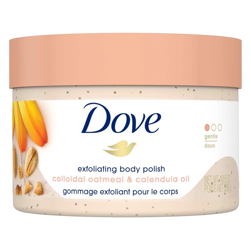 Dove Exfoliating Body Scrub Oatmeal and Calendula Oil Cream 225ml