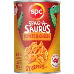 SPC Spag-a-saurus Spaghetti Tomato and Cheese Sauce Can 420g