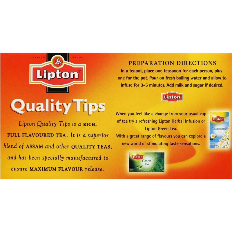 Lipton Quality Tips Loose Leaf Tea 250g