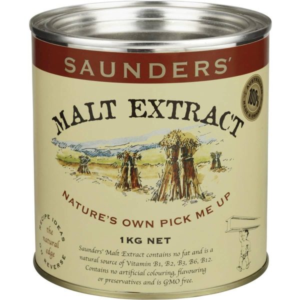 Saunders Malt Extract 1kg Tub