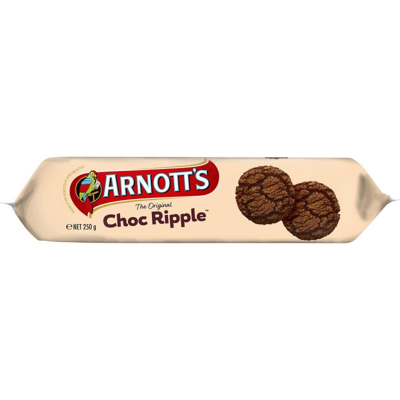Arnotts Original Choc Ripple Chocolate Biscuits 250g