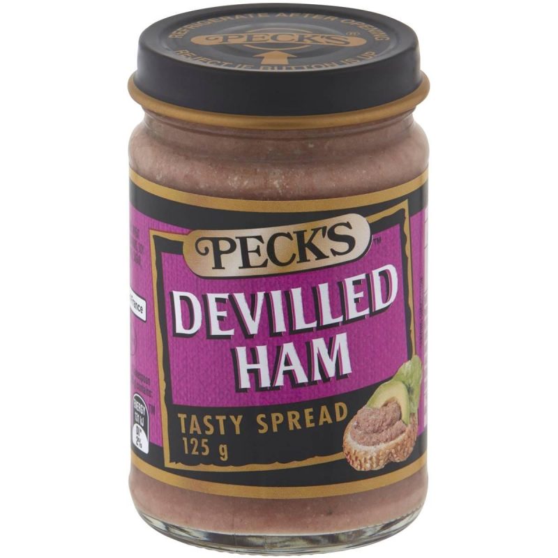 Pecks Devilled Ham Paste Spread 125g
