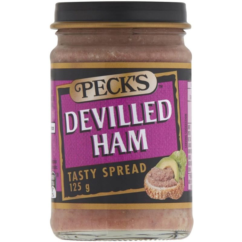 Pecks Devilled Ham Paste Spread 125g