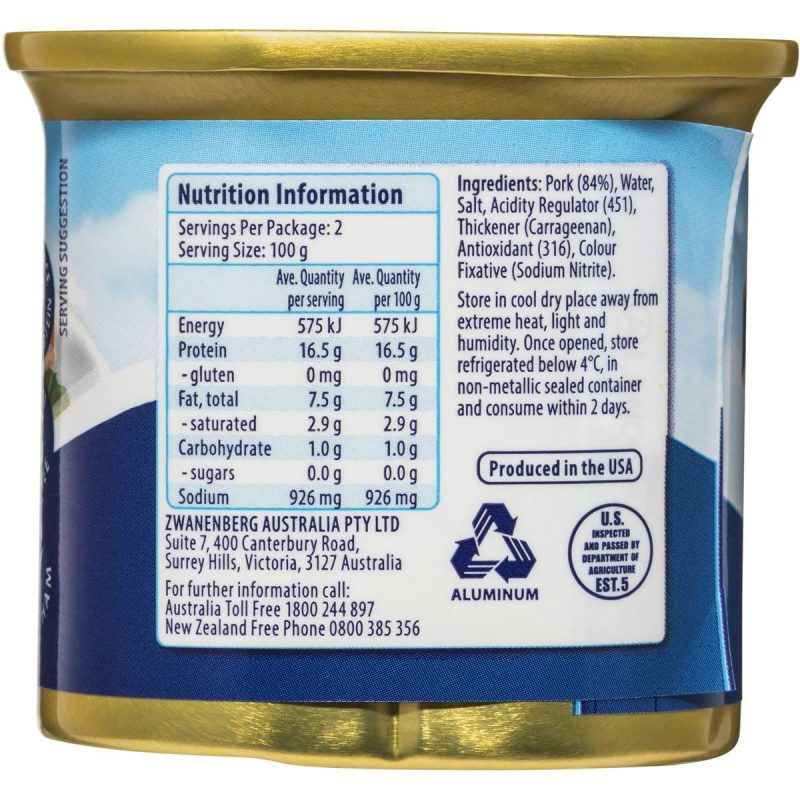 Plumrose Premium Leg Ham Tin 200g