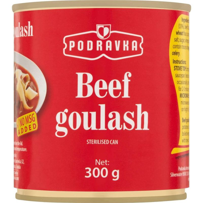 Podravka Beef Goulash Can 300g