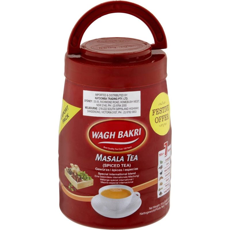 Wagh Bakri Masala Chai Spiced Tea 250g