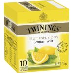 Twinings Lemon Twist Tea Bags 10 Pack