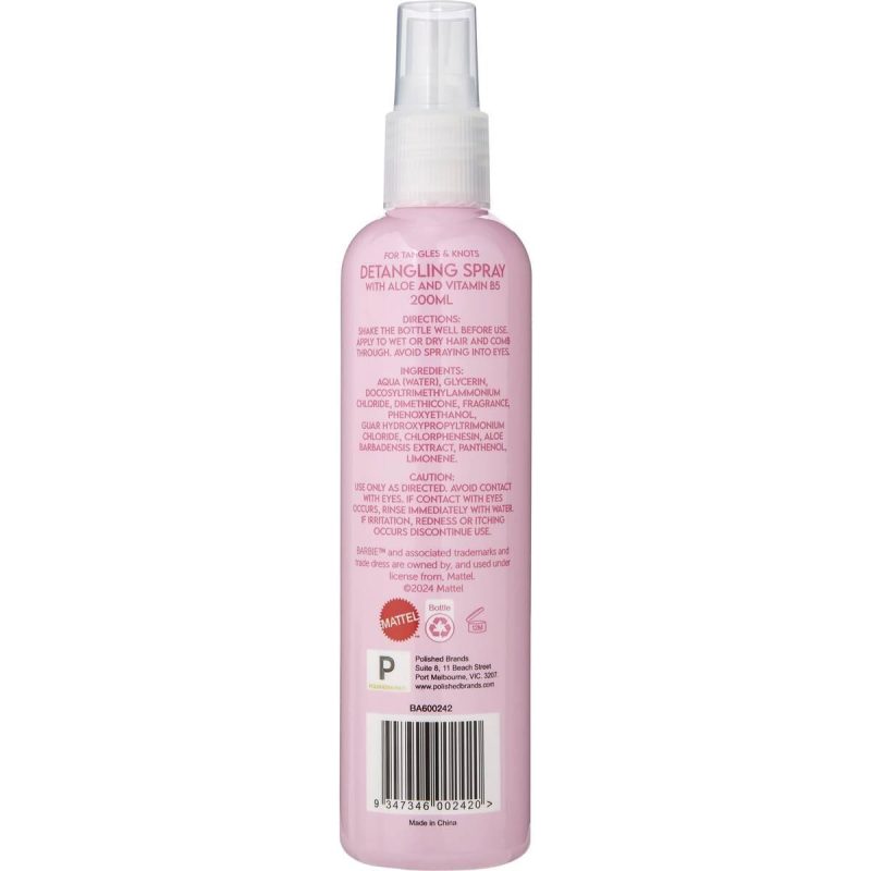 Barbie Kids Detangling Hair Spray Tutti Fruity 250ml