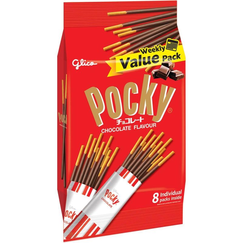 Pocky Chocolate Biscuit Sticks Value Pack