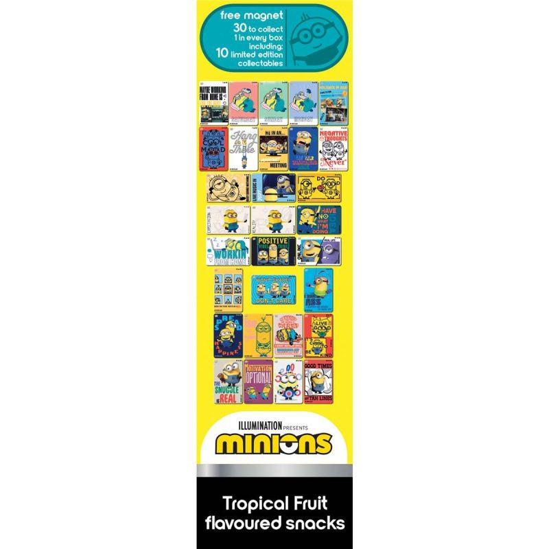 Iddy Biddy Fruit Bites Snacks Tropical Fruit Flavours 8 Packs