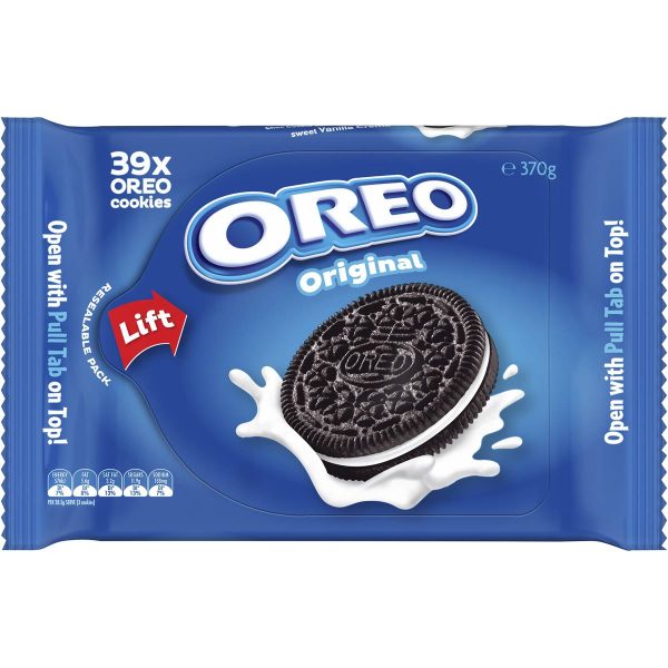 Oreo Original Biscuits Family Pack 370g