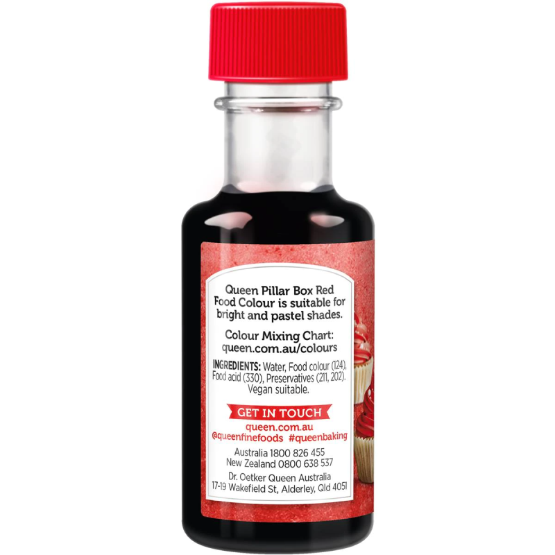 Queen Classic Food Colour Dye Red 50ml