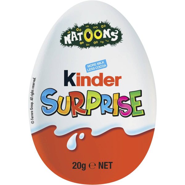 Kinder Surprise Chocolate Egg for Kids 20g