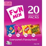 Smiths Potato Chips Fun Mix Multipack Variety 20 Pack