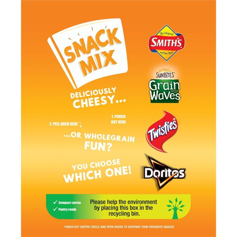 Smiths Potato Chips Snack Mix Multipack Variety 20 Pack