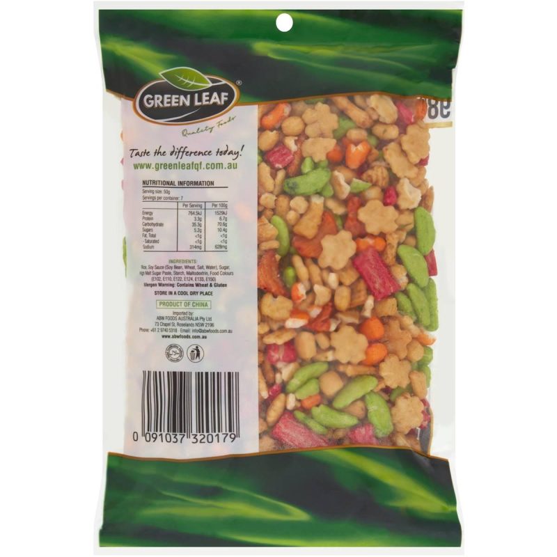 Green Leaf Mixed Rice Crackers 350g
