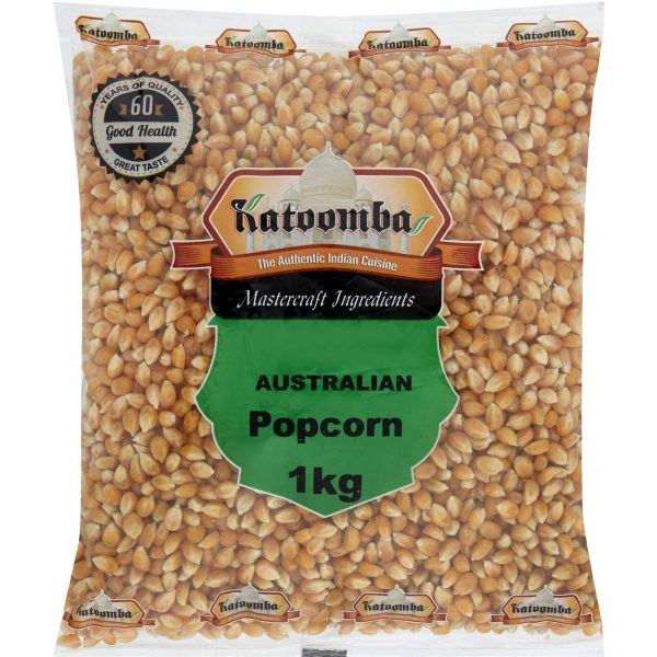 Katoomba Australian Popcorn Kernels Pack 1kg
