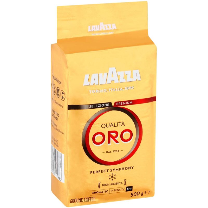Lavazza Torino Qualita Oro Arabica Ground Instant Coffee Bag 500g