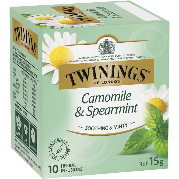 Twinings Camomile Spearmint Tea Bags 10 Pack
