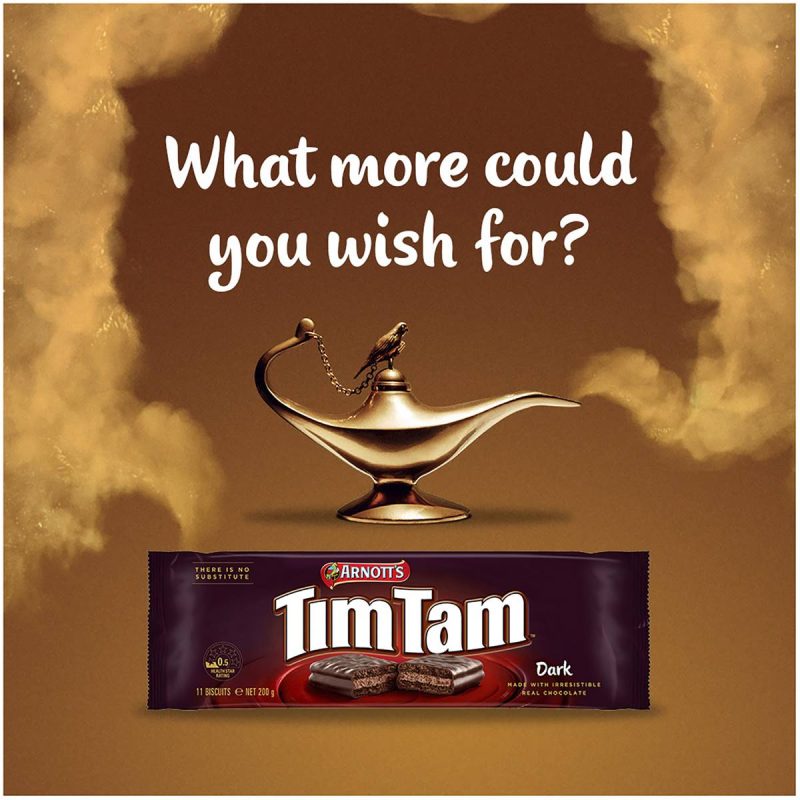 Arnotts Tim Tam Dark Chocolate Biscuits 200g
